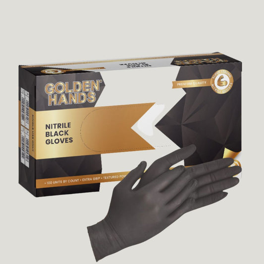 Black Nitrile Gloves